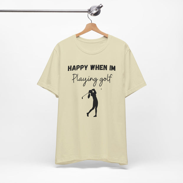 Ladies Golf Crewneck T shirt