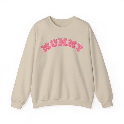 Trendy Mummy sweatshirt, Mothers day gift, Birthday gift for Mum , Gift for Mum to be, Sports college style Mummy sweatshirt