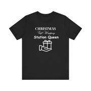 Christmas wrapping Queen t shirt