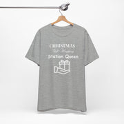 Christmas wrapping Queen t shirt