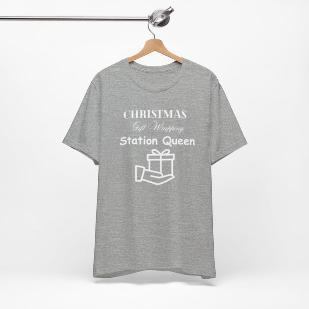 Christmas wrapping Queen t shirt