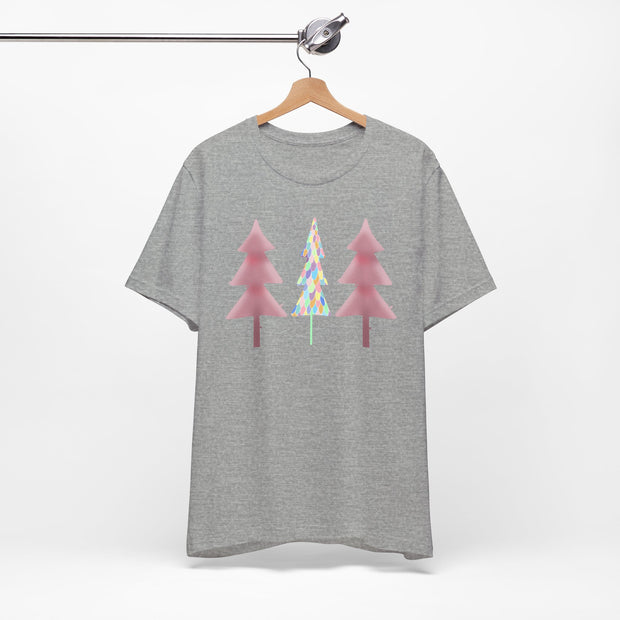 Christmas trees Pastel t shirt
