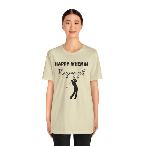 Mens Golf Crewneck t shirt, Golf gift for men, Golf slogan TShirt, Golf swing graphic shirt, Giolf Driving range practice tee for him,