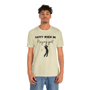 Mens Golf Crewneck t shirt, Golf gift for men, Golf slogan TShirt, Golf swing graphic shirt, Giolf Driving range practice tee for him,