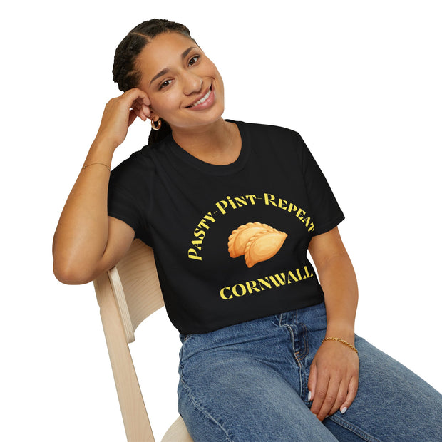 Cornish Pasty tshirt,Pasty Pint Repeat t shirt