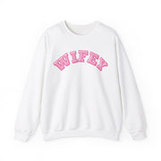 Wifey Valentines matching sweatshirt, Girlfriend gift , Engagement present, Couples wifey hubby  jumper, Honeymoon going away outfit