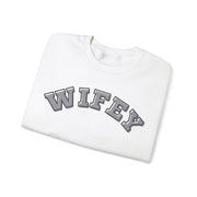 Wifey Charcoal font sweatshirt, Trendy Wifey Valentines gift, Engagement present for Bride, Brides jumper, wedding gift for bride,