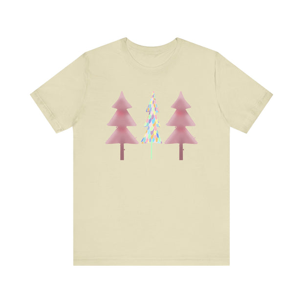 Christmas trees Pastel t shirt