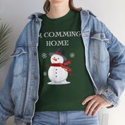 Im Coming Home for Christmas Snowman tshirt,