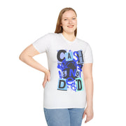 Cash is not dead blue unisex Crewneck t shirt