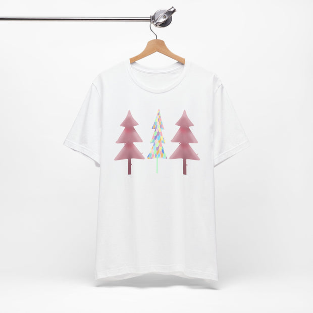 Christmas trees Pastel t shirt