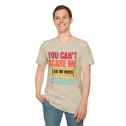 You cant care me I eat my wife's cooking funny married humour t shirt