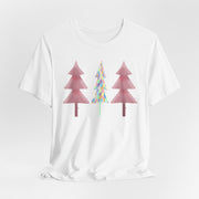 Christmas trees Pastel t shirt