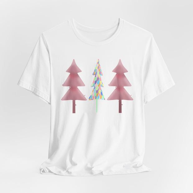 Christmas trees Pastel t shirt