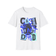 Cash is not dead blue unisex Crewneck t shirt