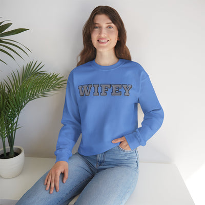 Wifey Hubby Matching valentines sweatshirts, Girlfriend gift , Couples jumpers Engagement presents, Wedding gift Wifey Hubby sweatshirt