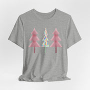 Christmas trees Pastel t shirt