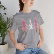 Christmas trees Pastel t shirt