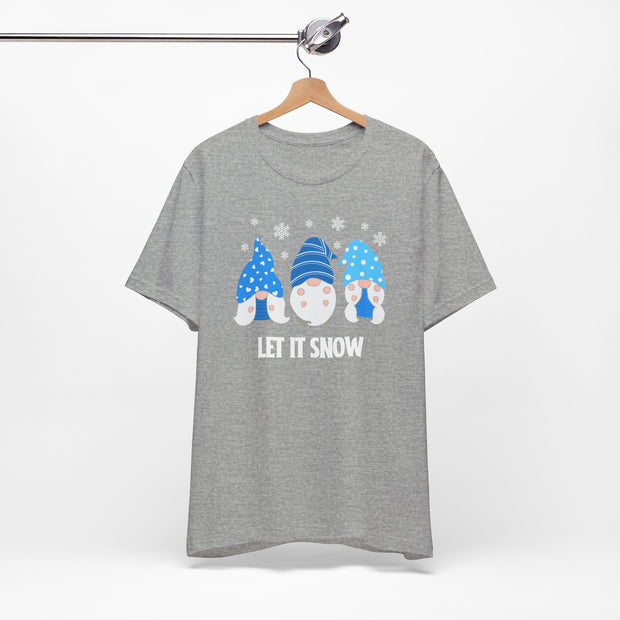 Gonks let it snow t shirt