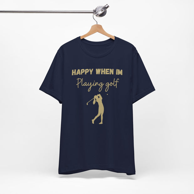 Ladies Golf Crewneck T shirt