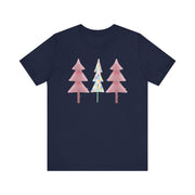 Christmas trees Pastel t shirt
