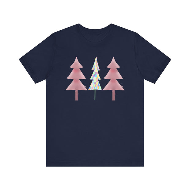 Christmas trees Pastel t shirt