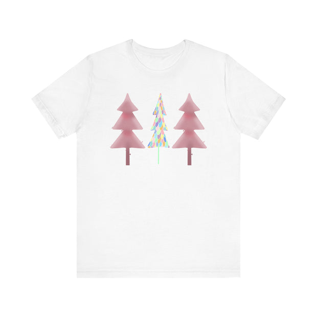 Christmas trees Pastel t shirt