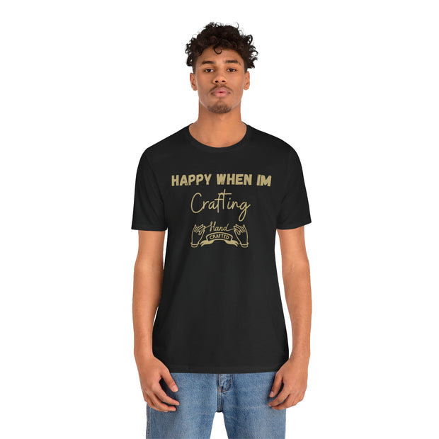 Hand made crafting T shirt birthday gift for Crafting mum, Crafting t shirt gift for Christmas Crafters