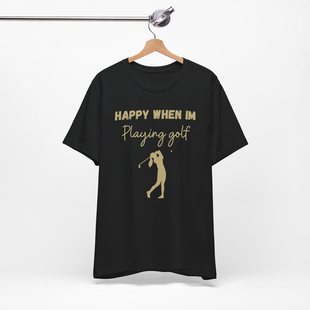 Ladies Golf Crewneck T shirt