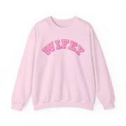 Wifey Valentines matching sweatshirt, Girlfriend gift , Engagement present, Couples wifey hubby  jumper, Honeymoon going away outfit