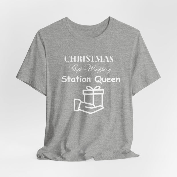 Christmas wrapping Queen t shirt