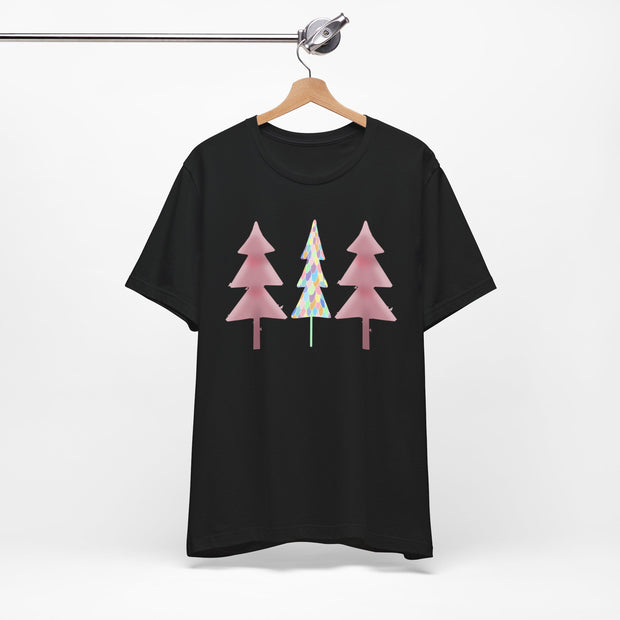 Christmas trees Pastel t shirt