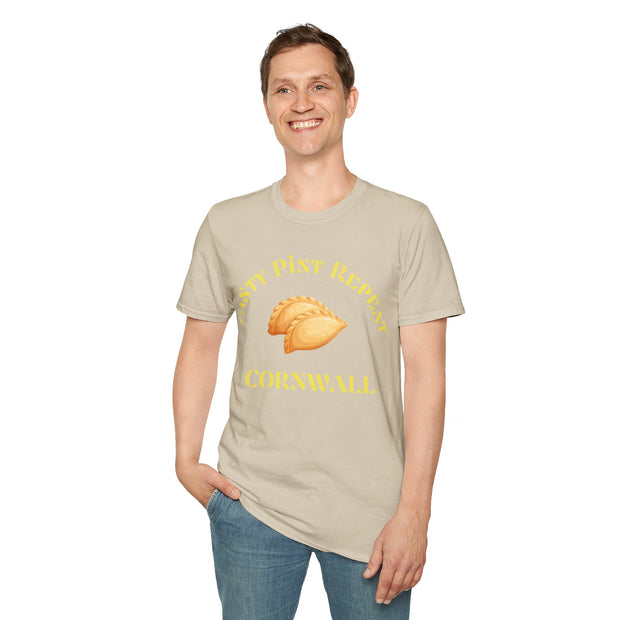 Cornish Pasty tshirt,Pasty Pint Repeat t shirt
