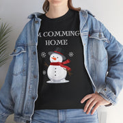 Im Coming Home for Christmas Snowman tshirt,