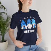 Gonks let it snow t shirt