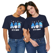 Gonks let it snow t shirt