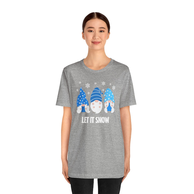 Gonks let it snow t shirt