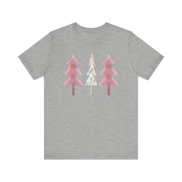 Christmas trees Pastel t shirt