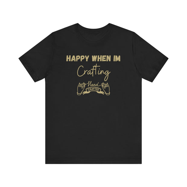 Hand made crafting T shirt birthday gift for Crafting mum, Crafting t shirt gift for Christmas Crafters