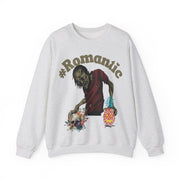 Romantic Zombie Crewneck Sweatshirt for Halloween and beyond