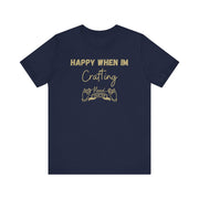 Hand made crafting T shirt birthday gift for Crafting mum, Crafting t shirt gift for Christmas Crafters