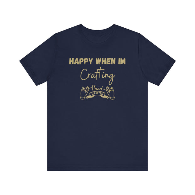 Hand made crafting T shirt birthday gift for Crafting mum, Crafting t shirt gift for Christmas Crafters
