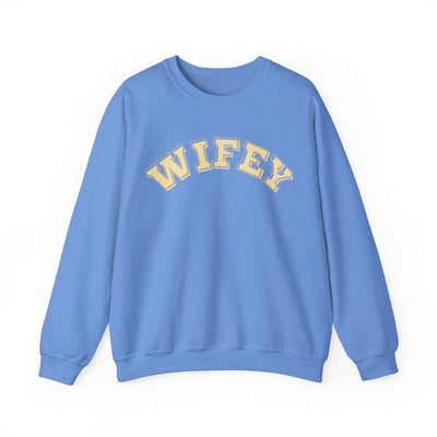 Wifey Matching Valentines Sweatshirts , couples Jumpers, Anniversary gift for wife, engagement present, Honeymoon brides sweatshirt