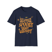 Spooky creepy ghostly unisex Halloween Crew t-shirt