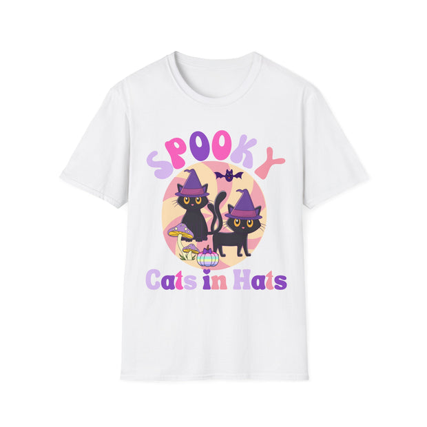 Cute Halloween t shirt, cute cat shirt, spooky cat shirt