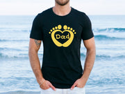 Buy Cute Yellow Baby Feet Dad Heart Graphic T-Shirt - Gift for Fathers Day