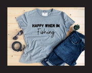 Grey unisex fishing tshirt, gifts for him, granddad fishing tshirt, angler gift, coarse fishing t, couples hobby shirt, fishing family tee.