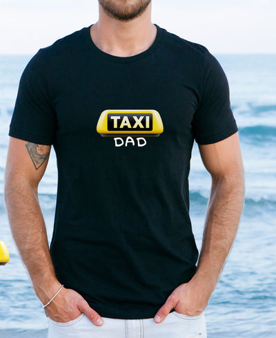 Buy Dad Taxi T-Shirt | Unique Gift for Dad and Boyfriend | Gift Solutions