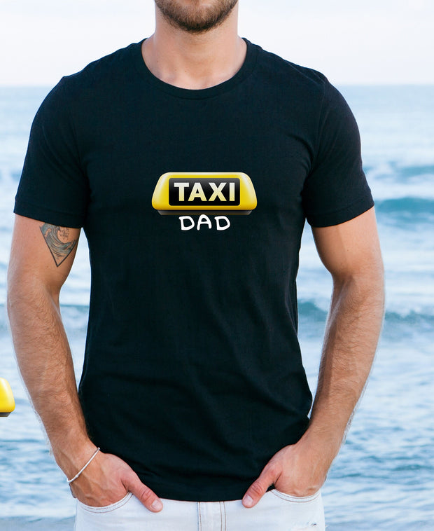 Buy Dad Taxi T-Shirt | Unique Gift for Dad and Boyfriend | Gift Solutions