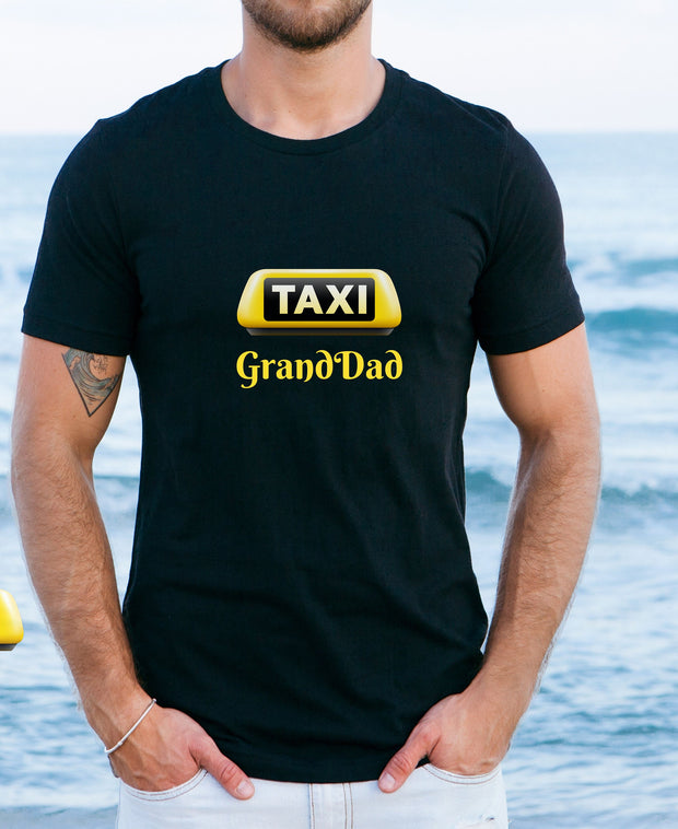 Men's Jersey T shirt, Fathers Day Gift, Grandad gift, Grandfather gift, Taxi Driver Gift, Funny t shirt, new Grandad, Grandad to-be,